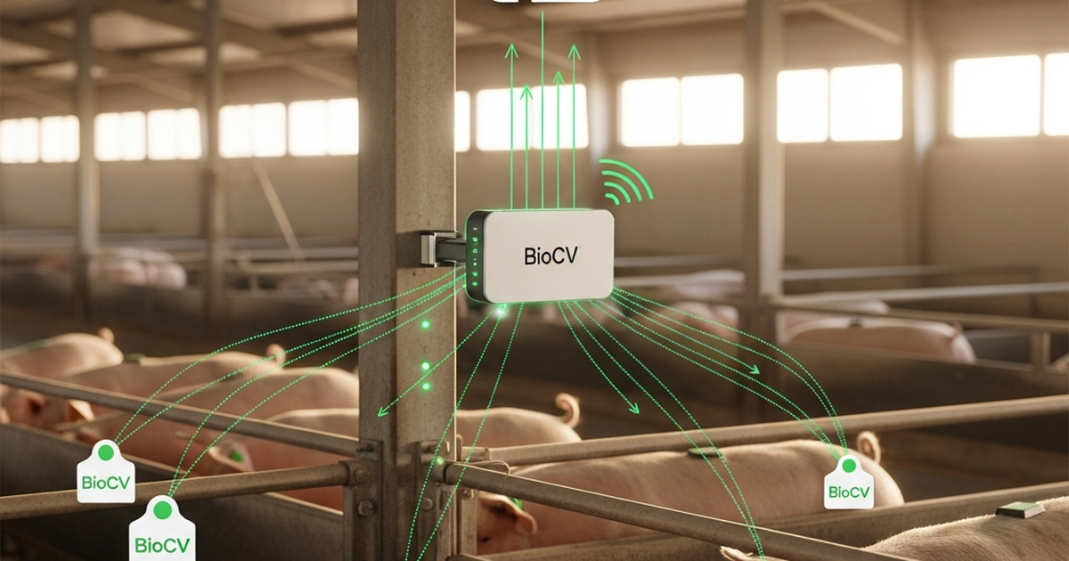 Precision Livestock Farming für Schweinebetriebe: Der komplette IoT-Stack von der Ohrmarke bis zur App