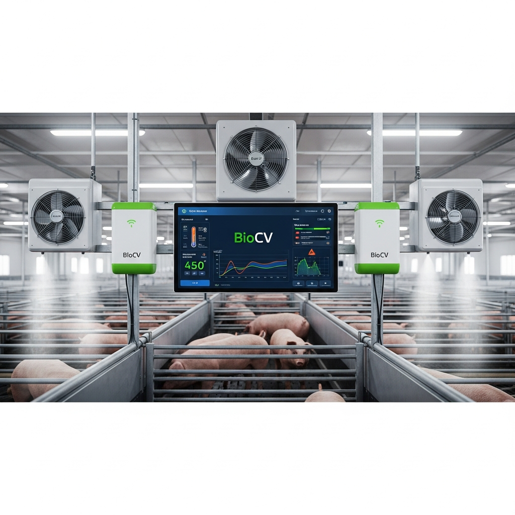 Sommerhitze im Schweinestall: Wie IoT-Temperatursensoren Produktionsverluste verhindern